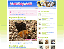 Tablet Screenshot of preslatko.com